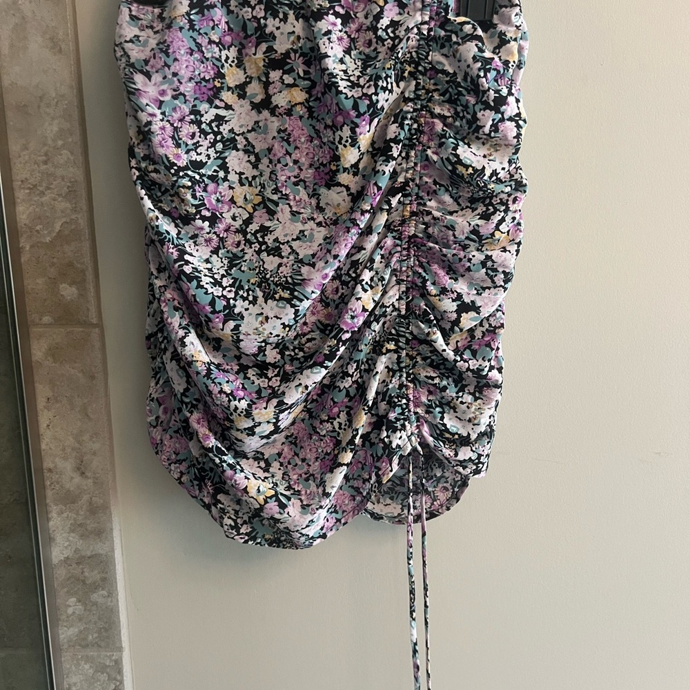 Elegant Floral Women's Mini Skirt